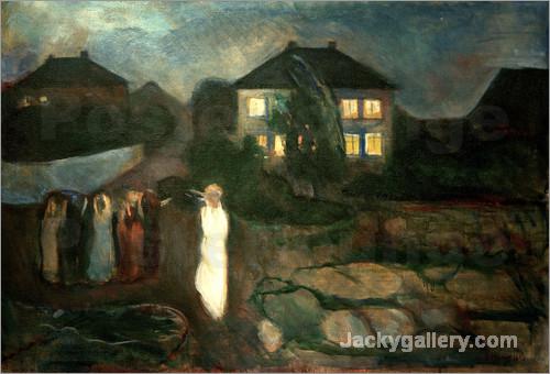 Der Sturm by Edvard Munch paintings reproduction